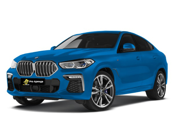 Прокат BMW X6 G06 M-Sport Pro,2020 год